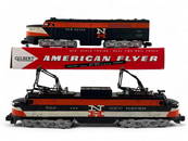 American Flyer S Gauge New Haven Locomotive 21561 & 499 EP5 Electric
