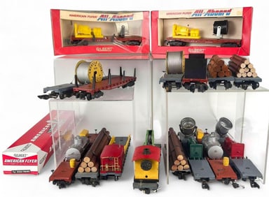 American Flyer S Gauge Work Train Cars