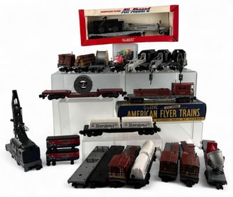 American Flyer S Gauge Work Cars & Flatcars