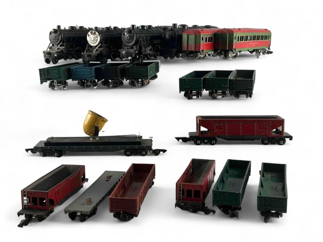 American Flyer S Gauge Steam Locomotives & Train Cars (1 of 18)