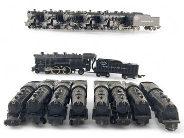 American Flyer S Gauge Steam Locomotives No. 300AC, No. 301AC, and No. 302AC