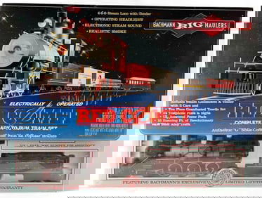 Bachmann Big Haulers Red Comet G Gauge Train Set