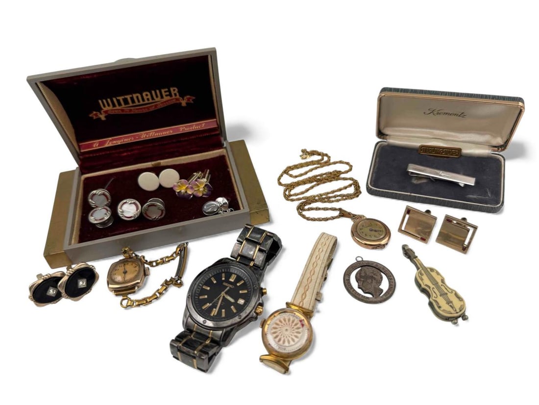 Grouping Of Watches, Cuff Links (1 of 20)