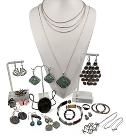 Lot Of Sterling Silver Jewelry
