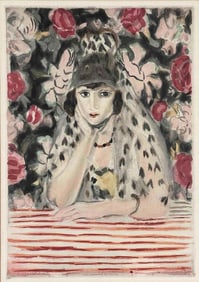 Jacques Villon After Henri Matisse, Espagnole A La Mantille, Aquatint