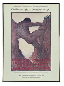 Panama Pacific International Exhibition, U.C. Berkeley Lowie Museum 1982 Poster