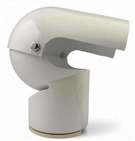 Gae Aulenti For Artemide Pileino, Adjustable Enameled Table Lamp, 1972