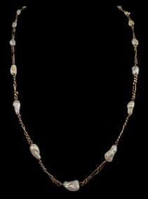 18K Pearl Necklace