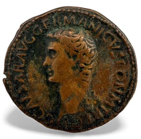 Caligula (AD 37-41) AE Sestertius Coin
