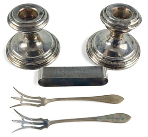 Lot Of Sterling Silver Tableware