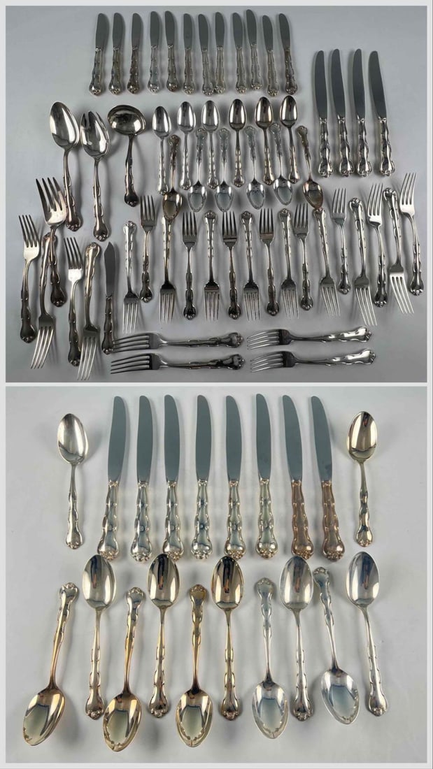 Gorham "Rondo" Sterling Silver Flatware Service For Twelve (1 of 19)
