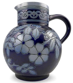 Betschdorf Gris D'Alsace Stoneware Pottery Pitcher