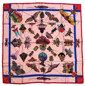 Hermes Soies Volantes Silk Scarf