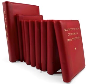 Quotations From Chairman Mao Tsetung ("Little Red Book"), English & Chinese Language Editions
