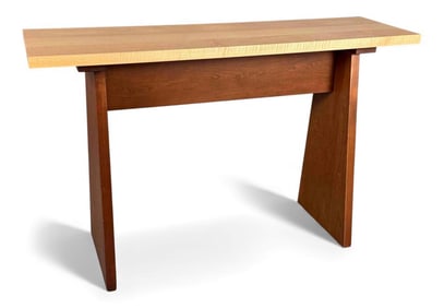 Lyndon Furniture Walnut & Cherry Console Table
