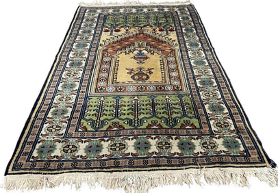 Turkish Prayer Rug, Ca. Mid 20th Century