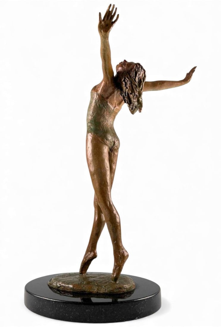 Marianne de Hatten Groh (French-American, 1935-2025) Joie De Vivre, Bronze Sculpture (1 of 10)