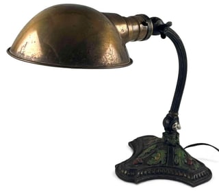 Antique Bryant Gooseneck Desk Lamp