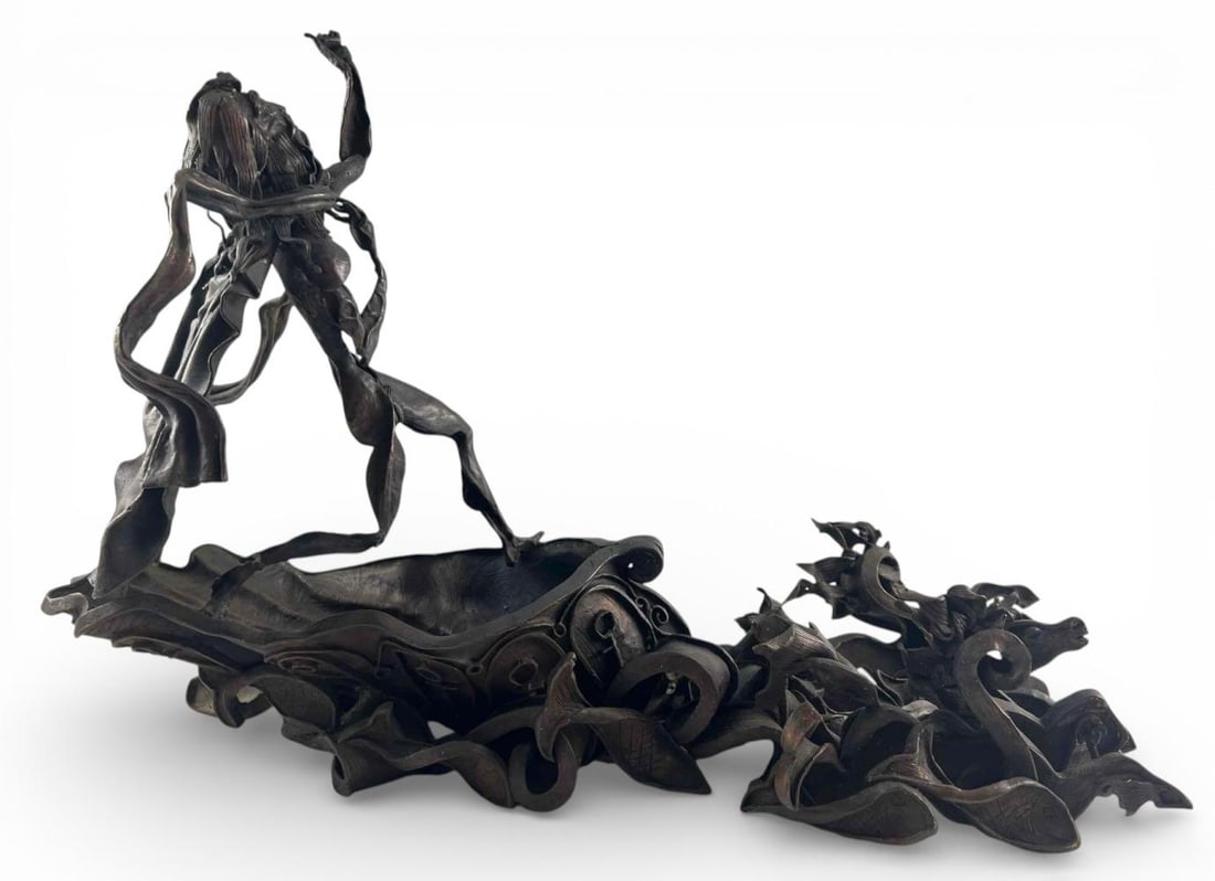 Daniel Albert Harris (Zev), (American, 1914-1987), Poseidon In His Chariot, Bronze Sculpture (1 of 20)