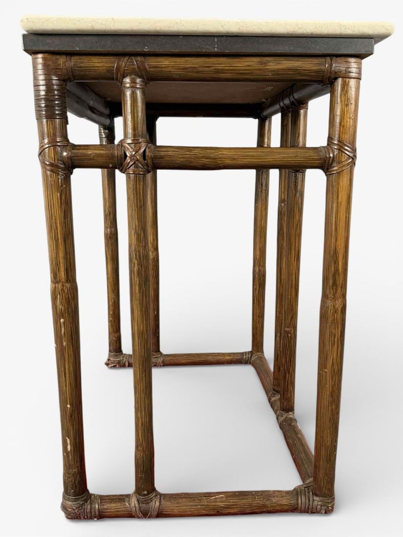 McGuire Stone Top Side Table - 5