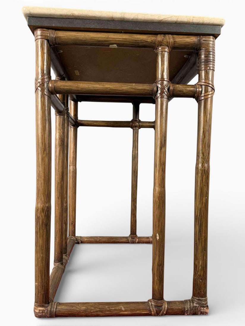 McGuire Stone Top Side Table - 6