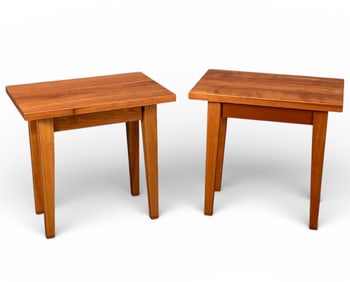 Pair Of Lyndon Furniture Side Tables