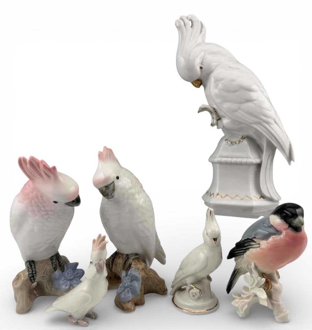 Collection Of Porcelain Bird Figures (1 of 19)