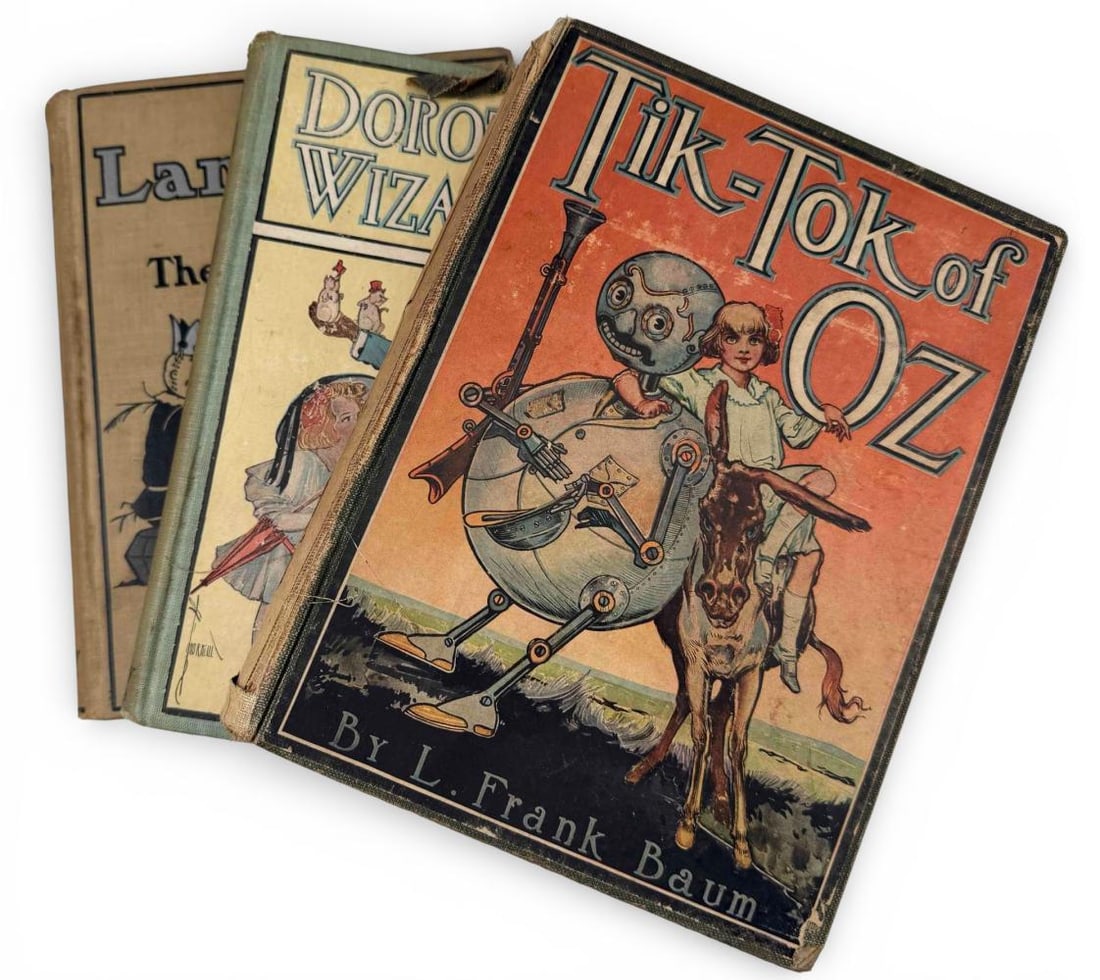 L. Frank Baum, Grouping Of "Oz" Books, Reilly & Lee Editions (1 of 20)