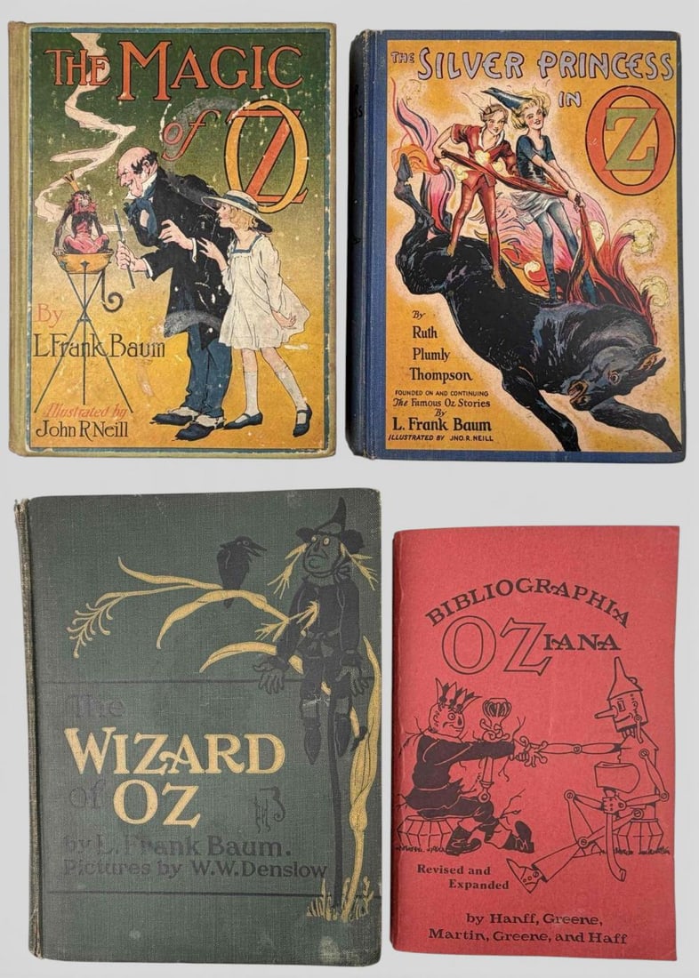 L. Frank Baum And Ruth Plumly Thompson, Grouping Of "Oz" Books (1 of 19)