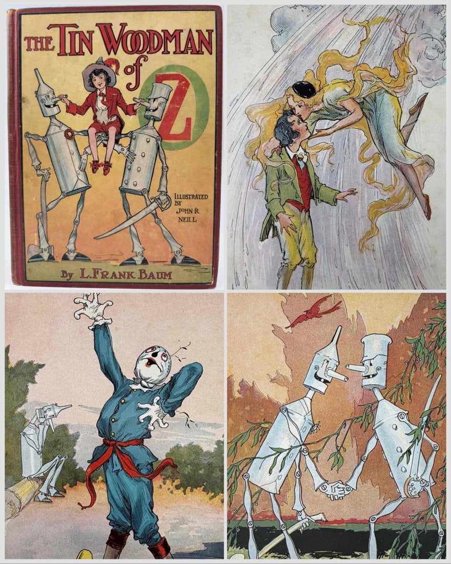 The Tin Woodman Of Oz, L. Frank Baum, Reilly & Britton, 1918 First Edition (1 of 20)