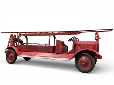 Keystone Toy Fire Truck With Ladder