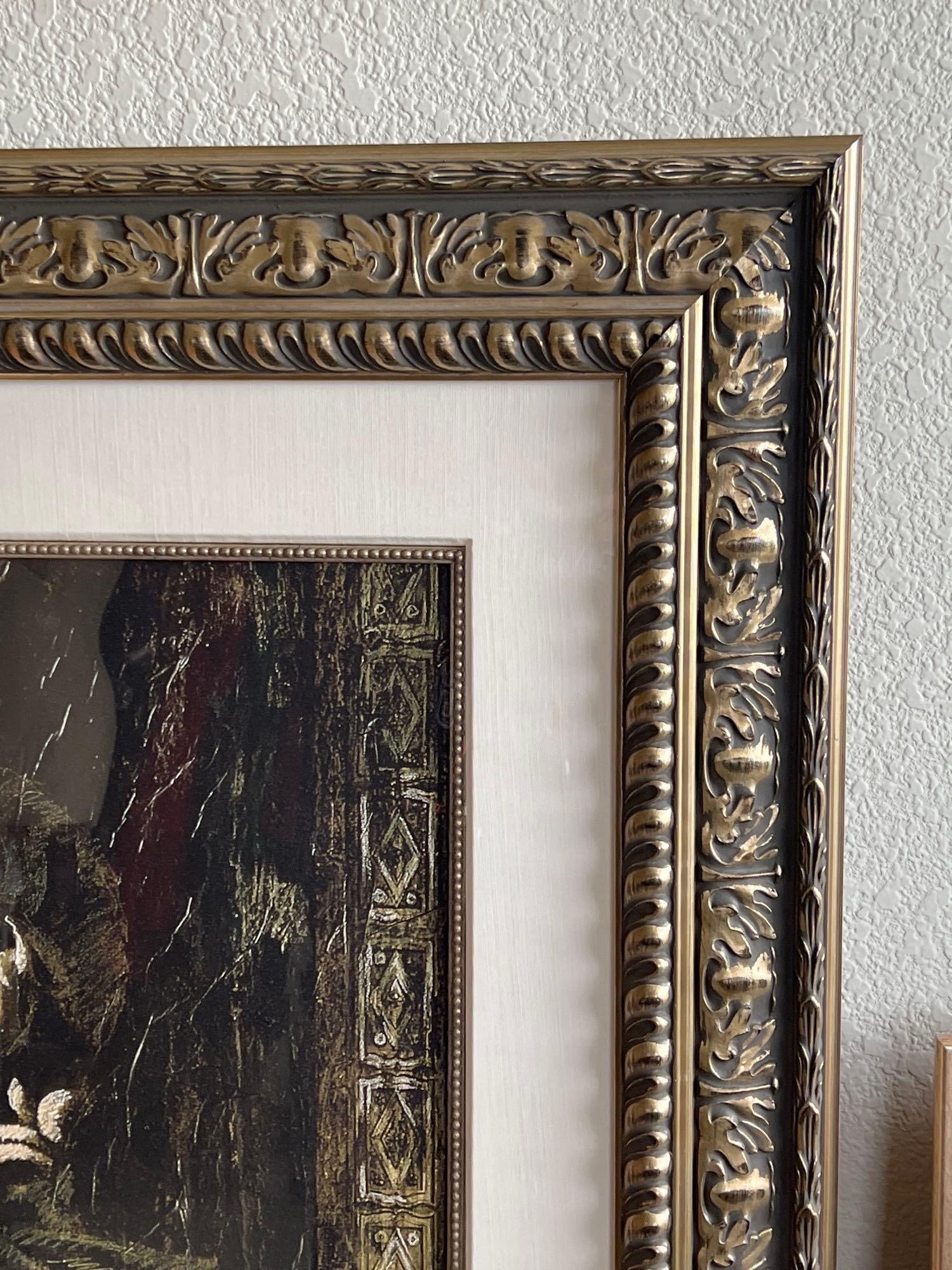 Framed Classical Inspired Artwork - 2