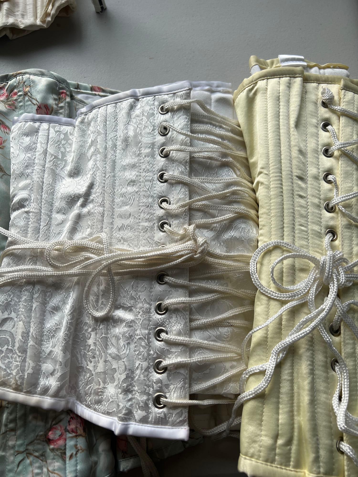 Three Lace Up Corsets - 3