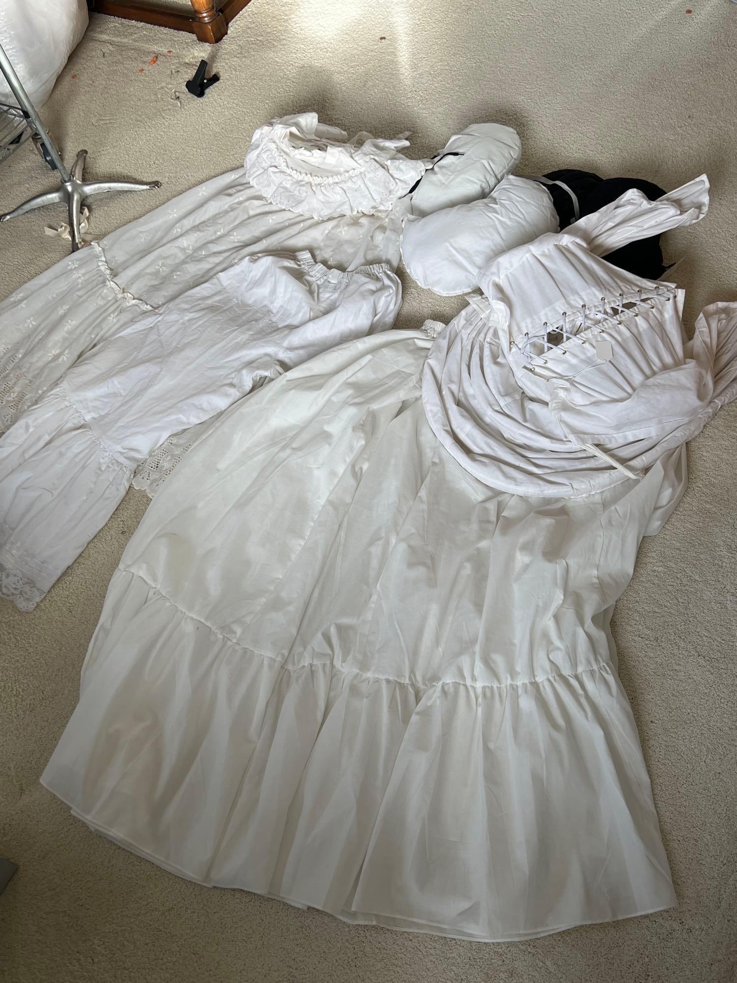 Victorian Style Hoop Skirts, Bustles, & Under Clothing: Victorian style hoop skirts, bustles, & under clothing.