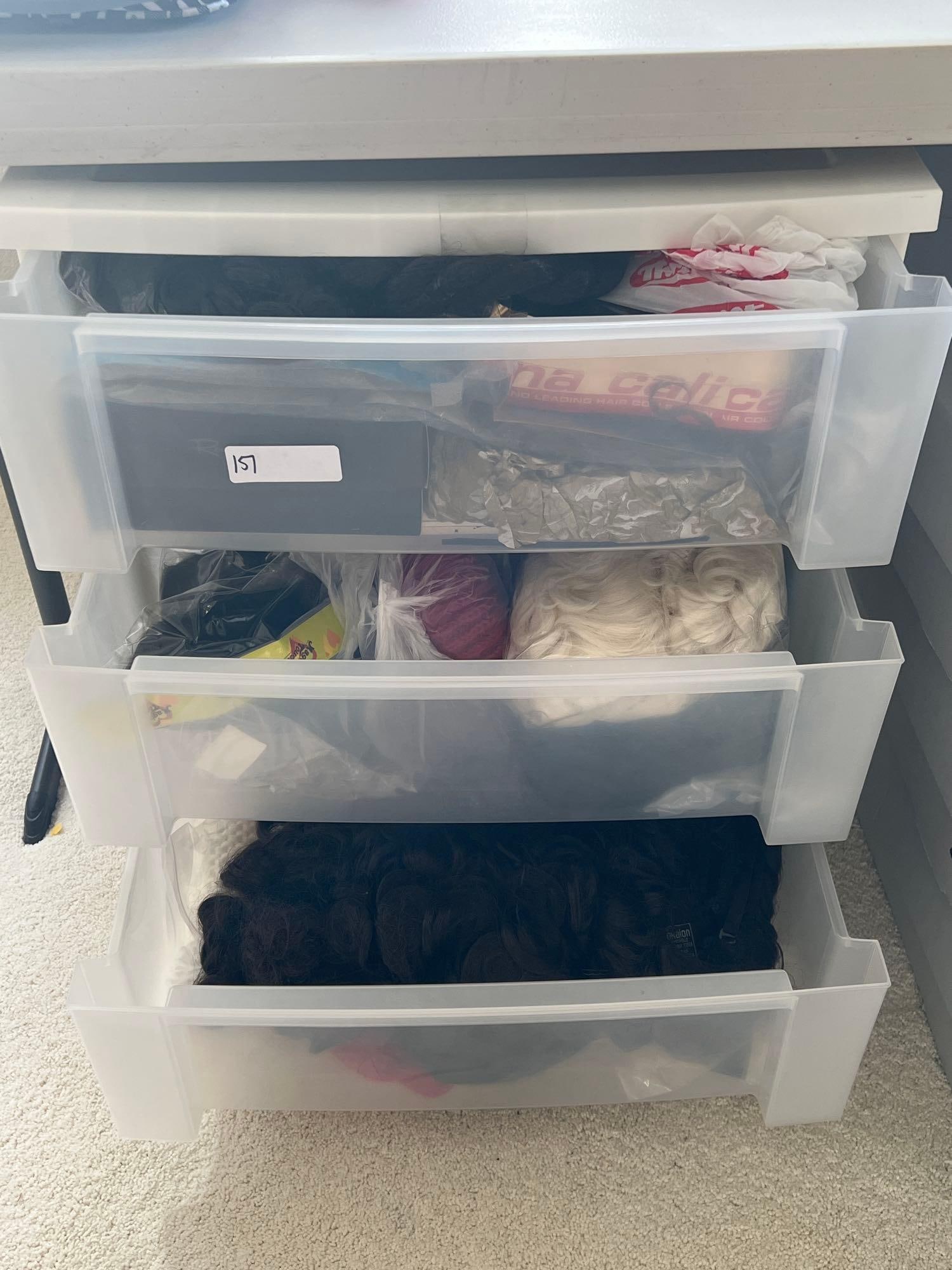 Wigs, Hats, & Hair Pieces: Wigs, hats, & hair pieces.