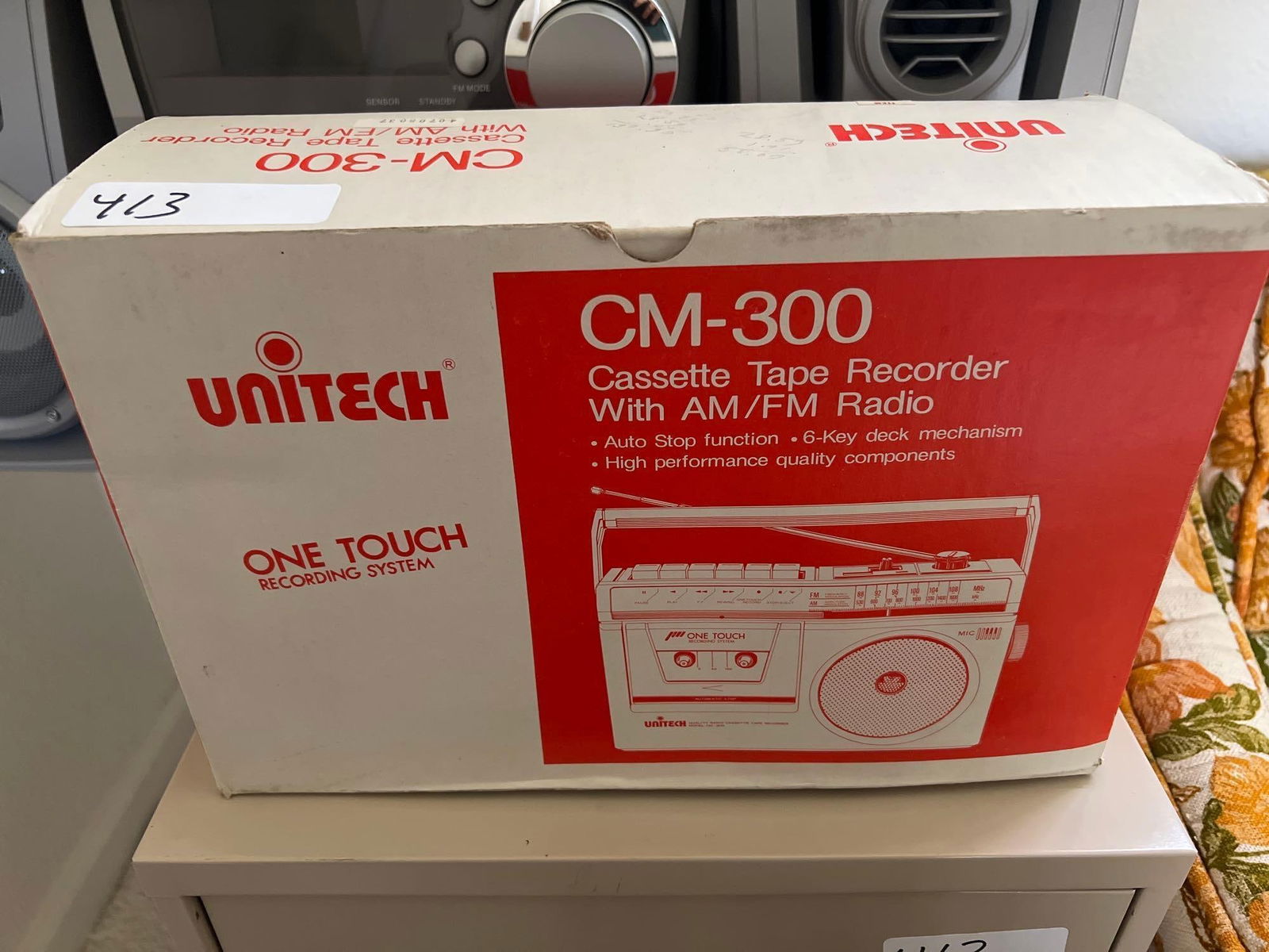 Unitech Am/Fm Cassette Recorder (1 of 2)