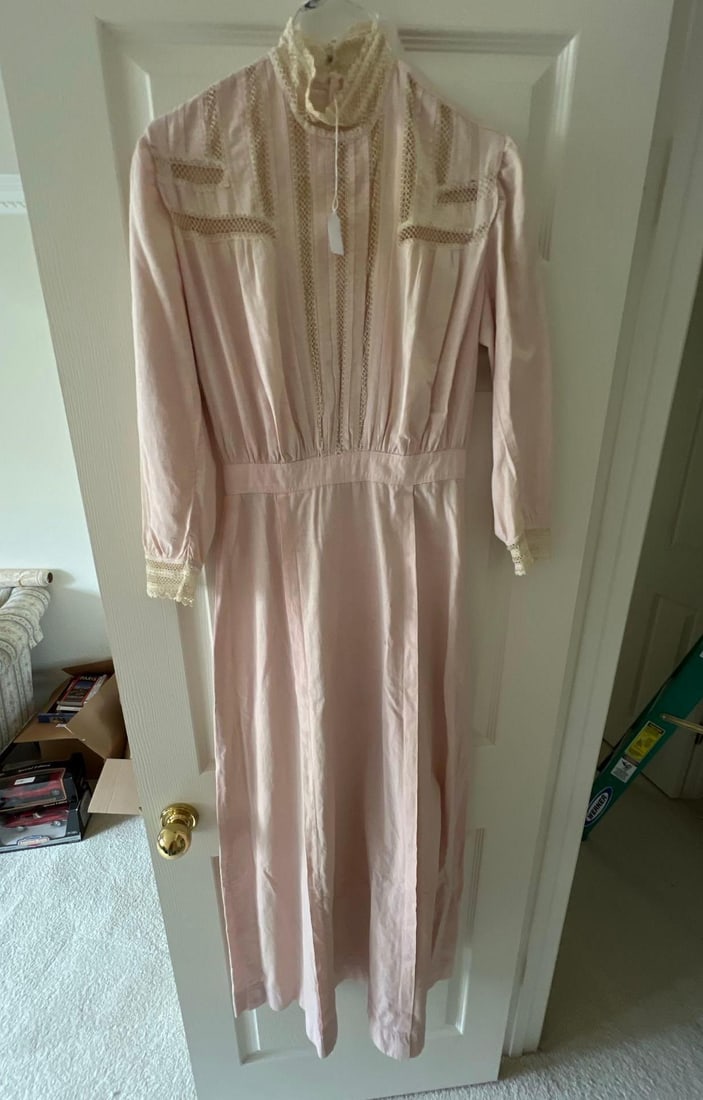 Early 20Th Century Style Cotton Day Dress (1 of 3)