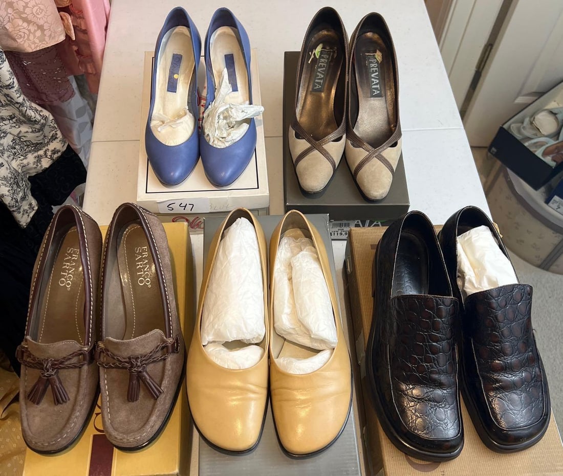 Five Pairs Of Woman's Shoes, Franco Sarto, And More (1 of 11)
