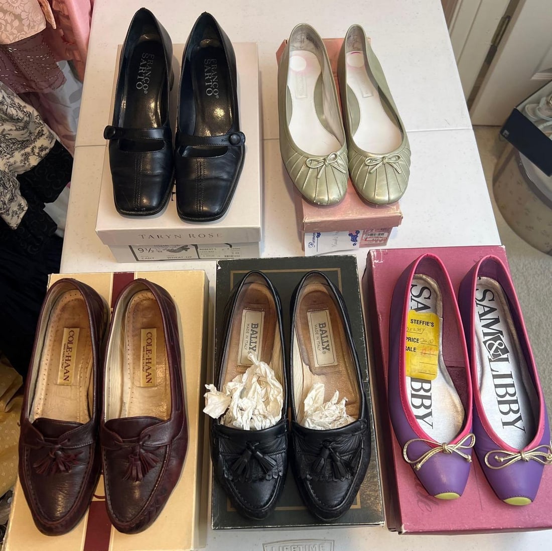 Five Pair Of Women's Shoes To Include Franco Sarto, Bailey, And More, Size 6 (1 of 11)