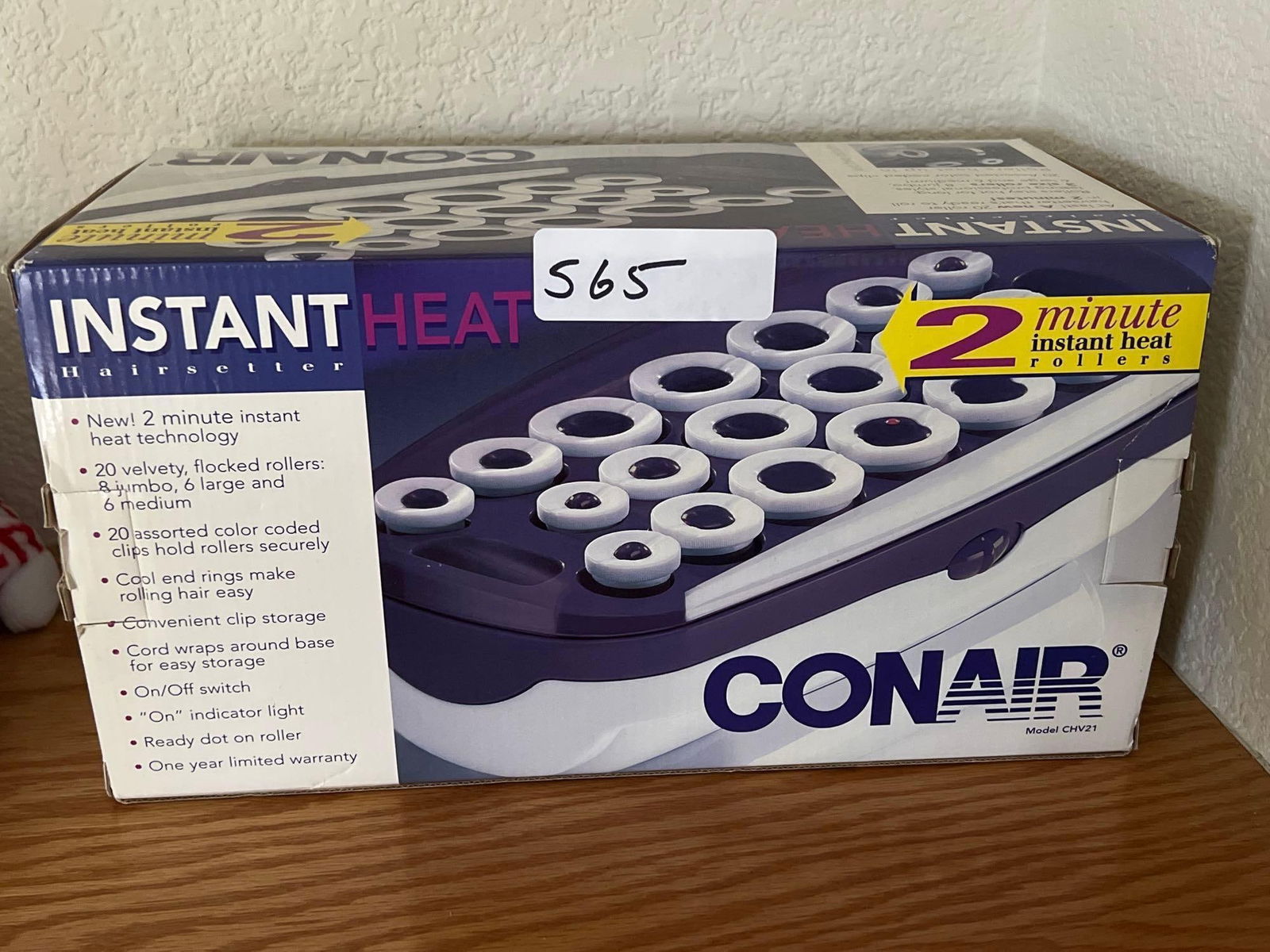 Conair Instant Heat Hairsetter: Conair Instant heat hairsetter.