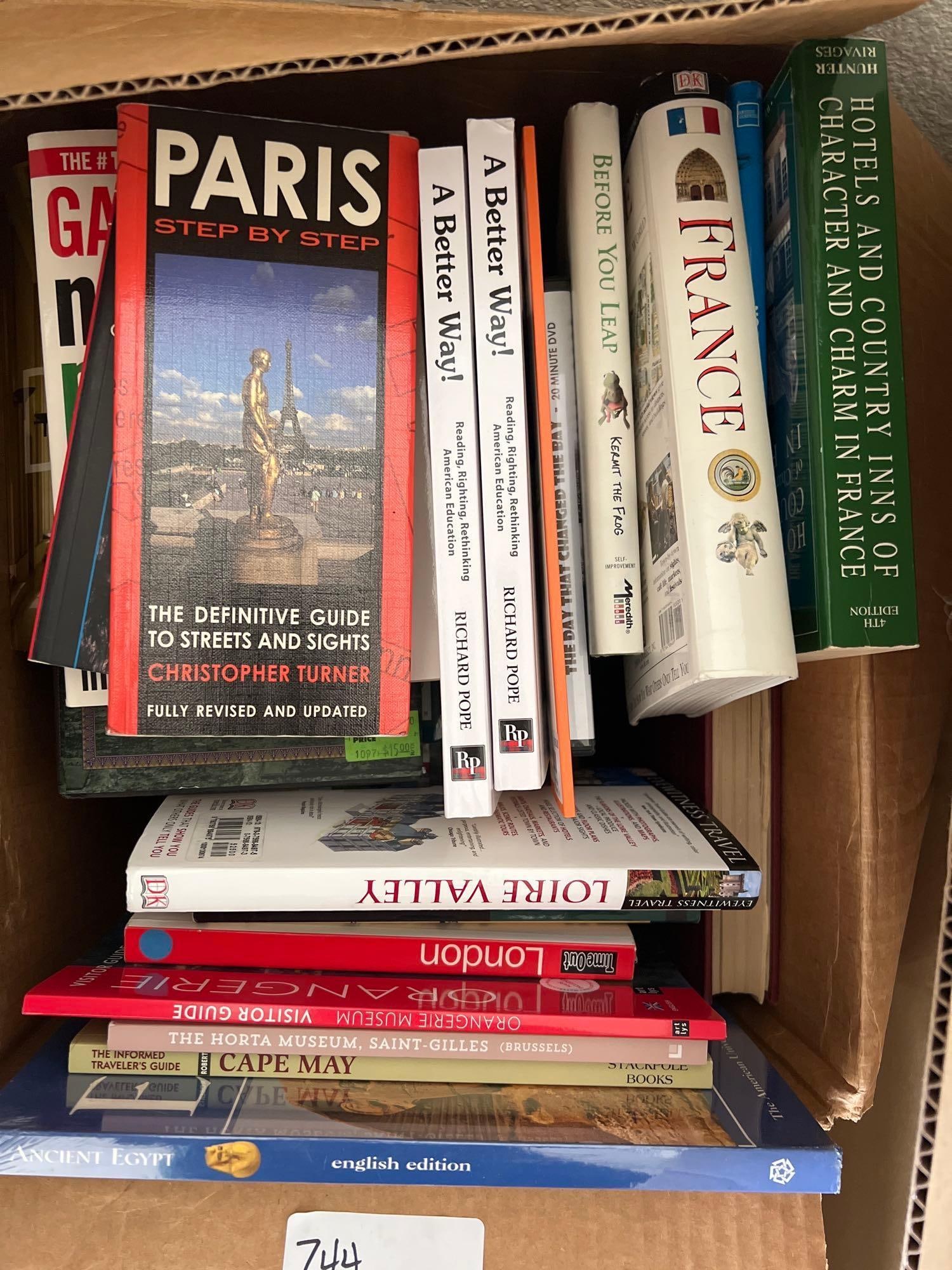 Lot Of Books, Many France Travel Books (1 of 1)