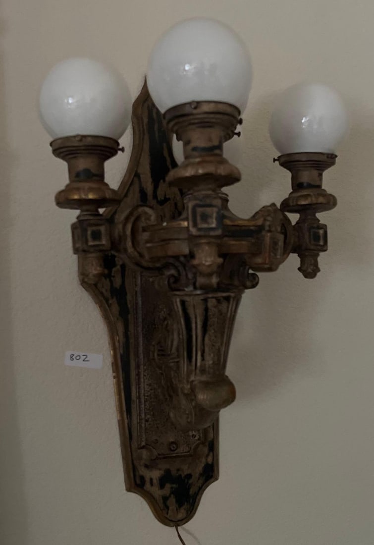 Classical Inspired Five Light Wall Sconce (1 of 2)