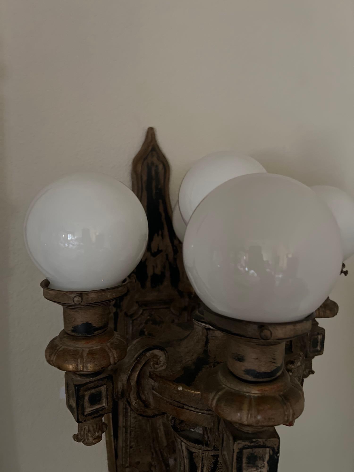 Classical Inspired Five Light Wall Sconce - 2