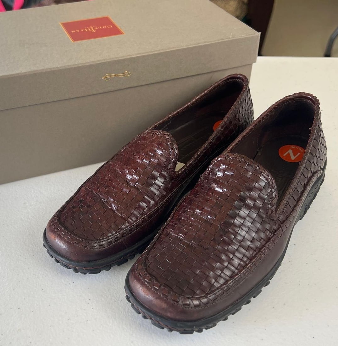 Cole Han Brown Leather Shoes (1 of 3)
