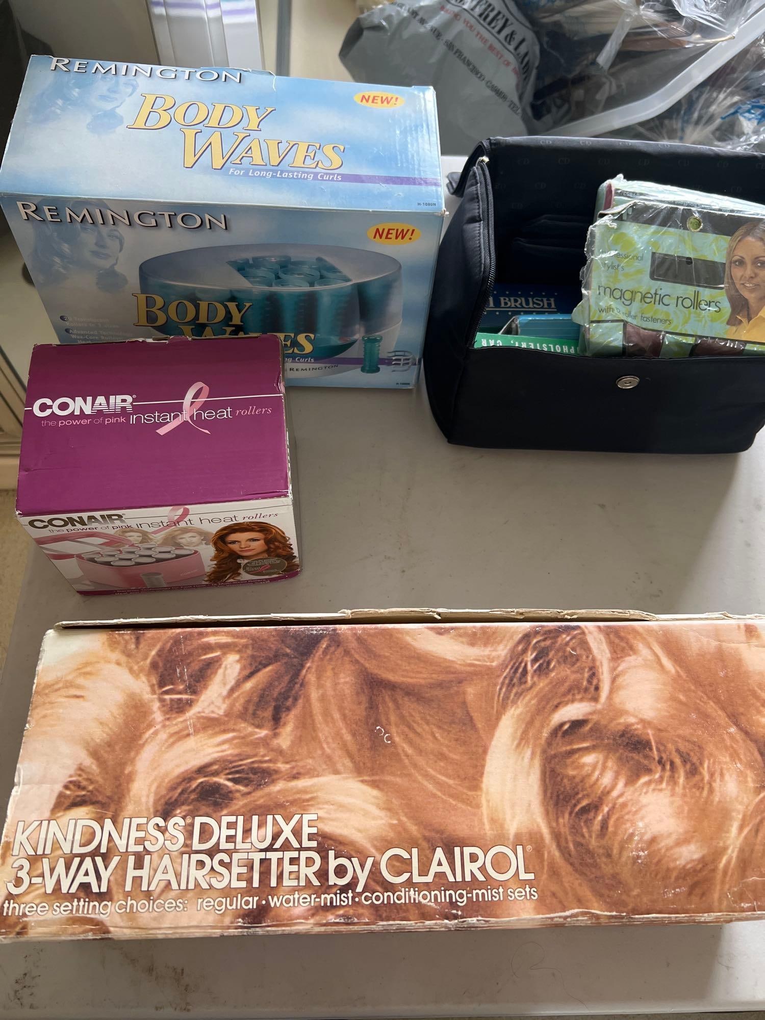 Hair Rollers & Styling Supplies: Hair rollers & styling supplies.