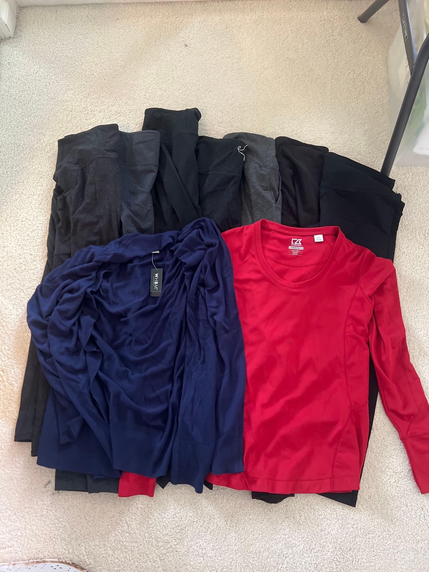 Women's Exercise Clothing, Some New With Tags: Women's exercise clothing, some new with tags. Appropriate size XL.