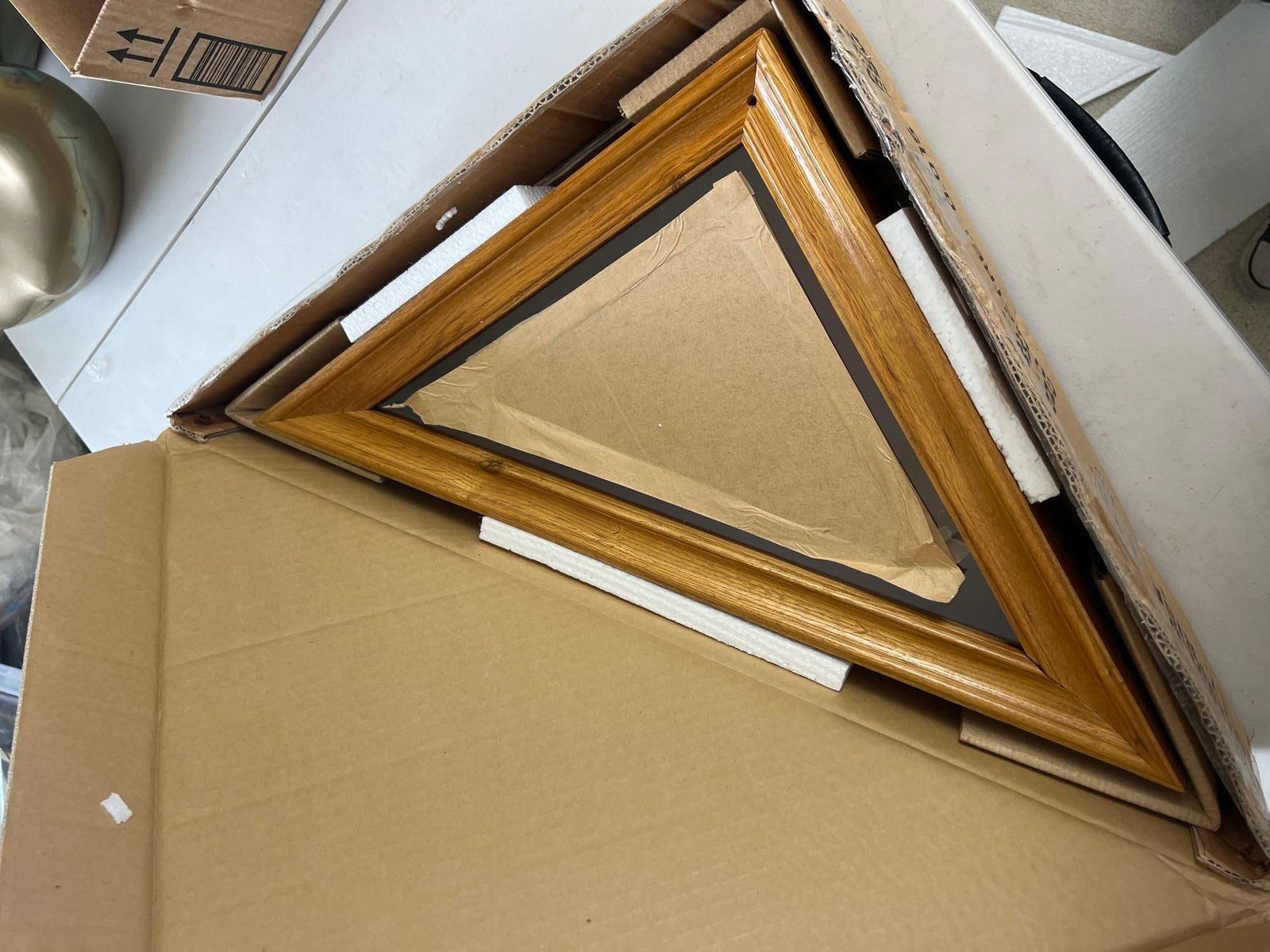 American Flag Commemorative Frame: American flag commemorative frame.