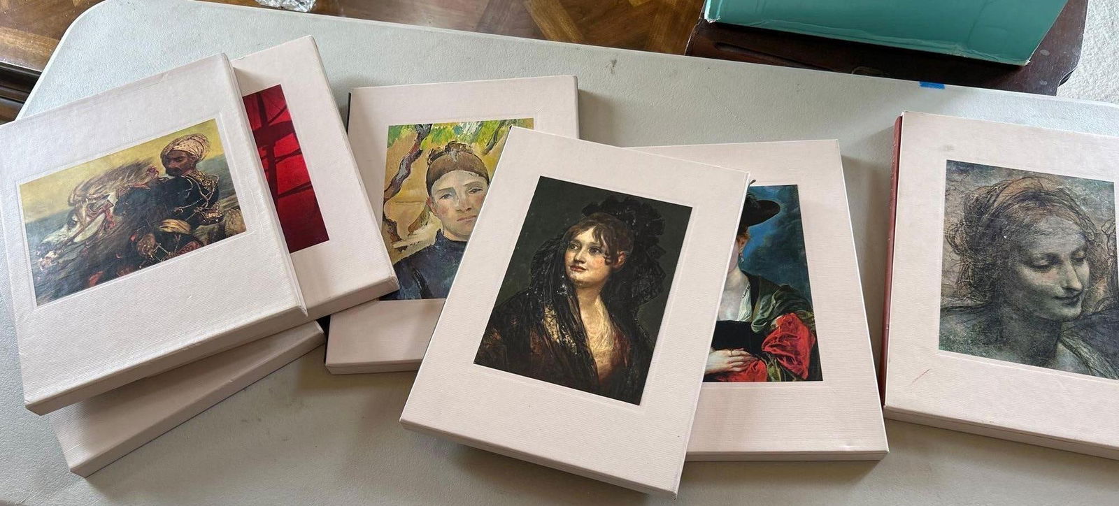 Set Of Seven Time Life Library Books On Art: Set of seven time life library books on art.