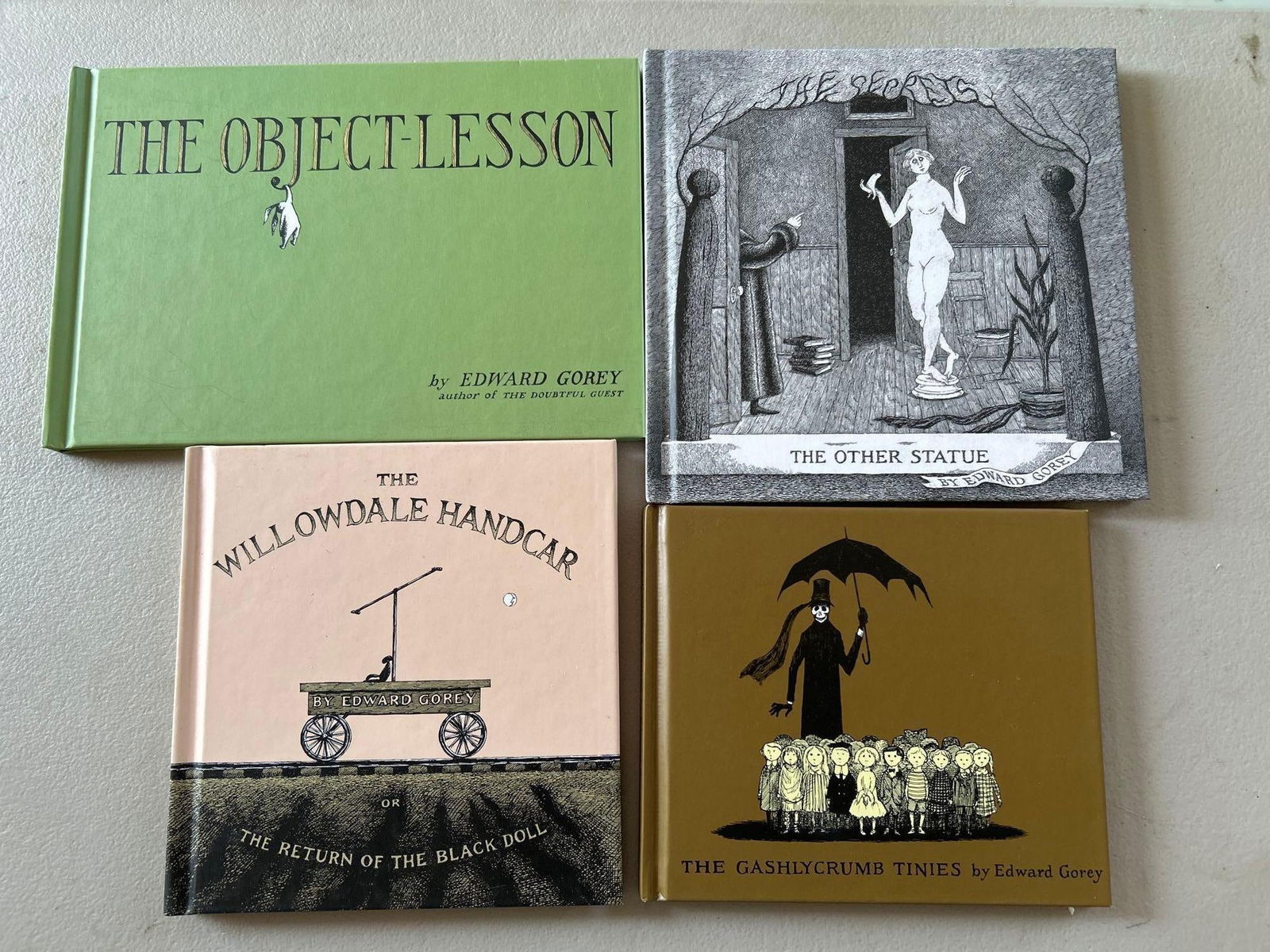 Four Edward Gorey Books (1 of 1)