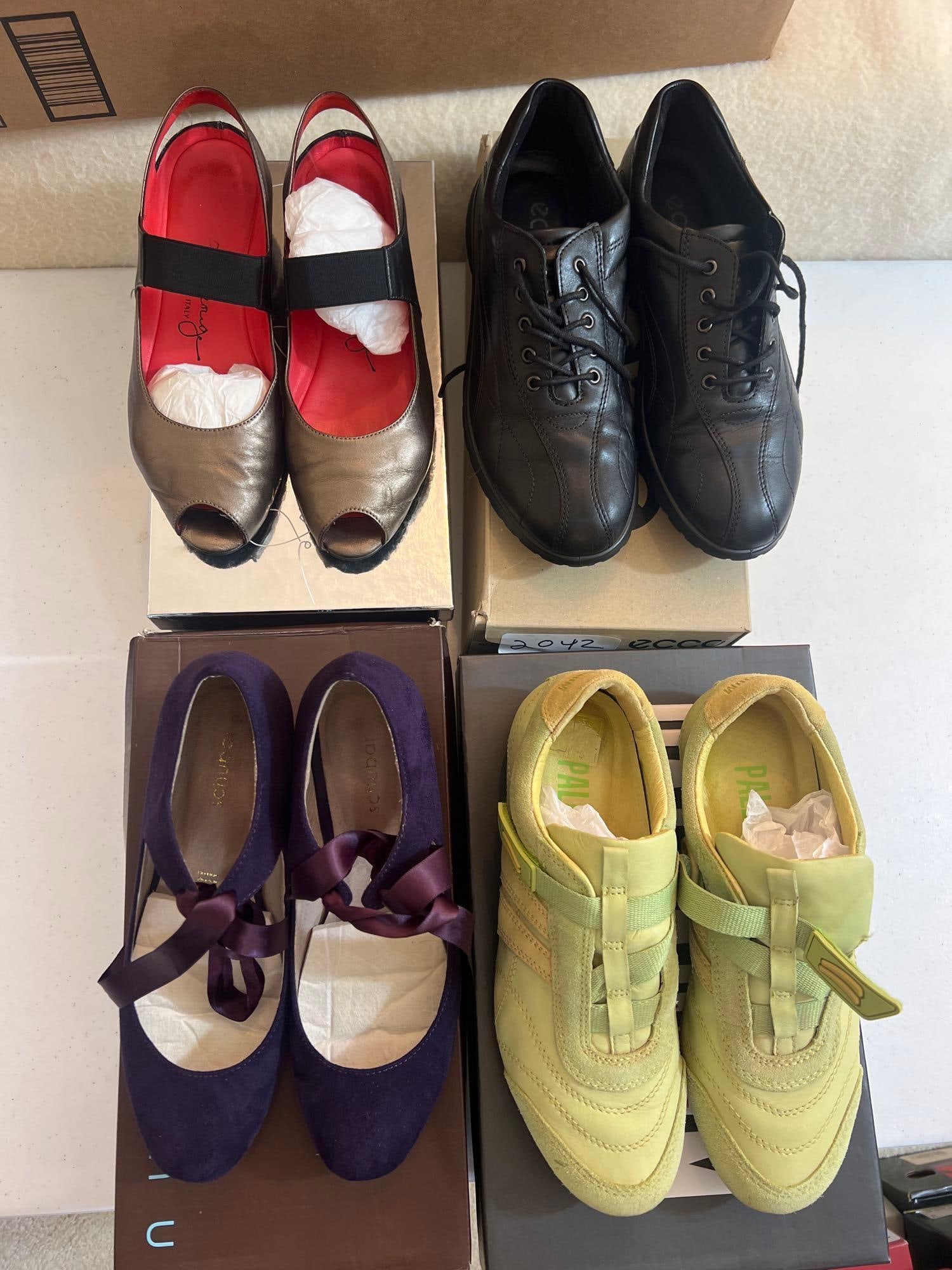 Four Pair Of Women's European Size 37 Shoes (1 of 9)